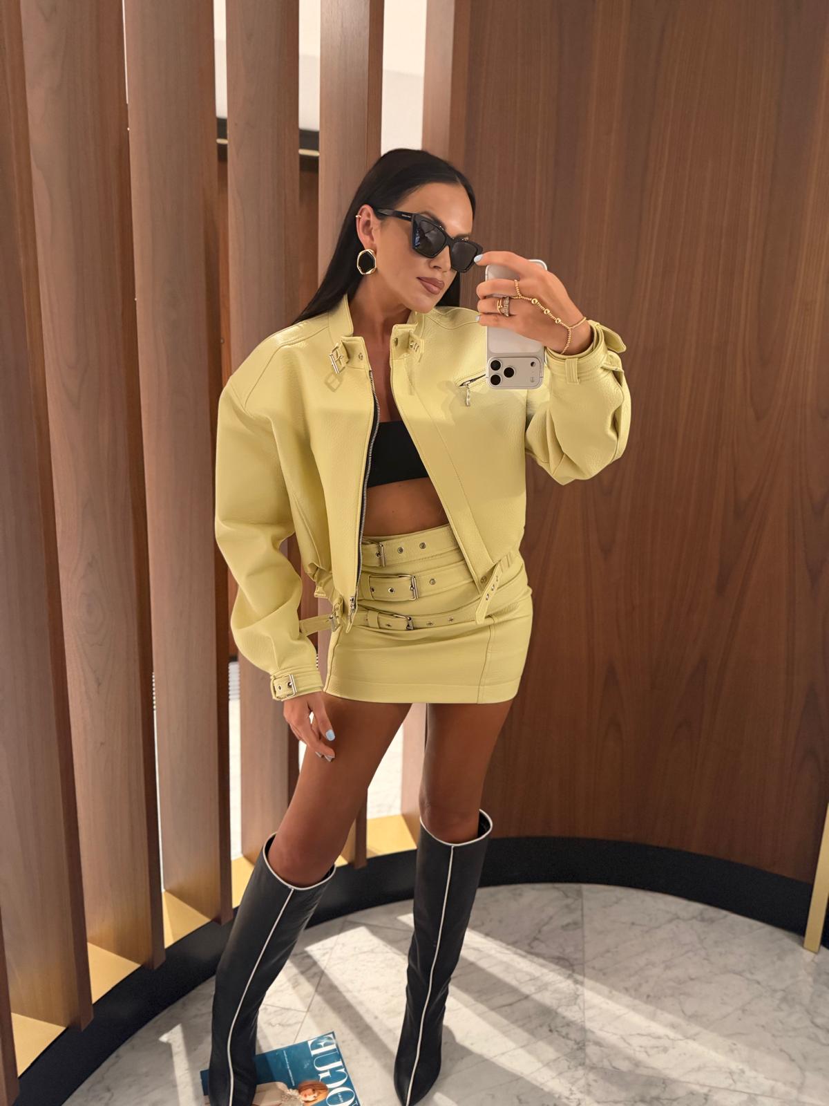 Komplet spódnica i kurtka