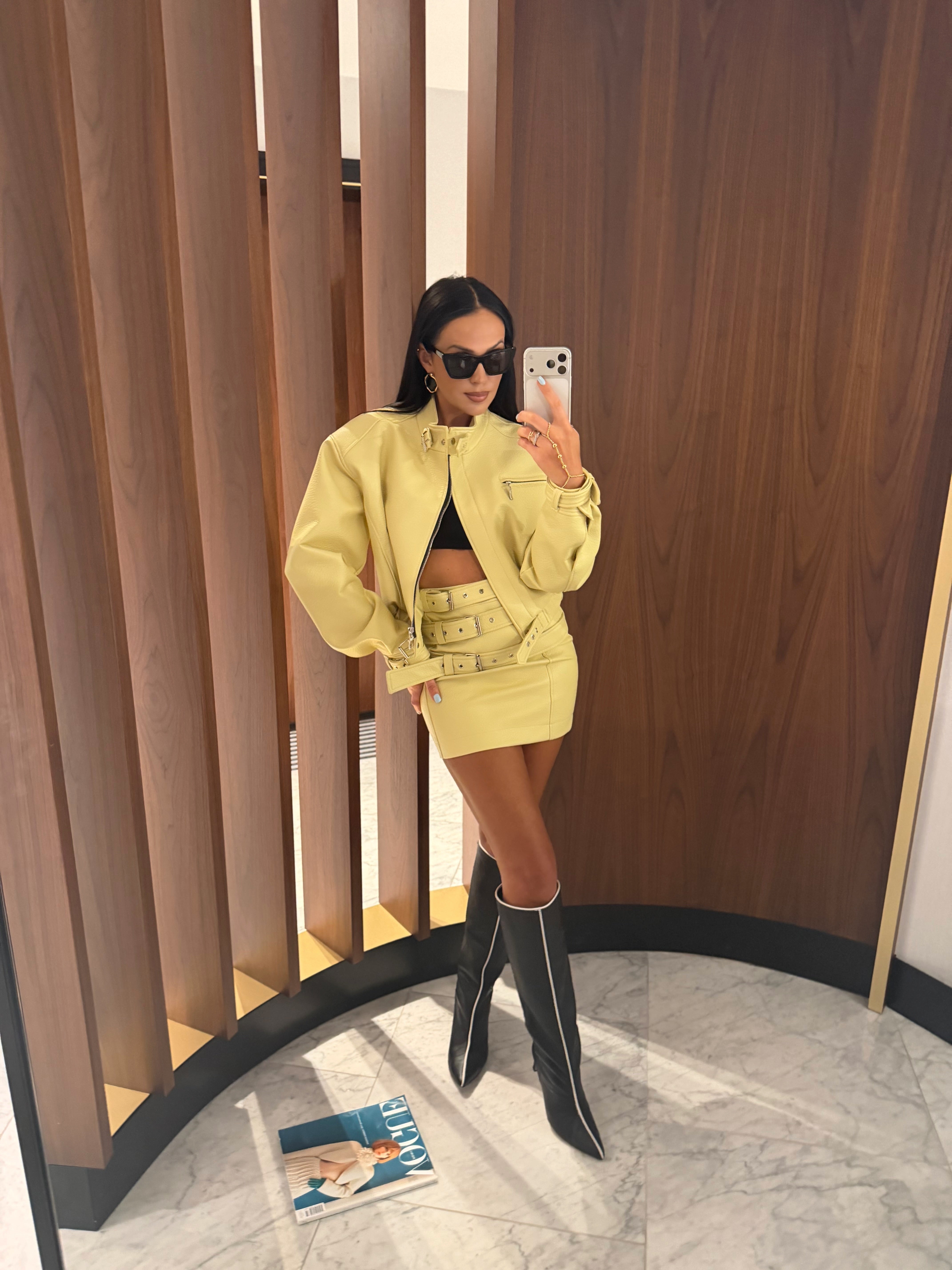 Komplet spódnica i kurtka