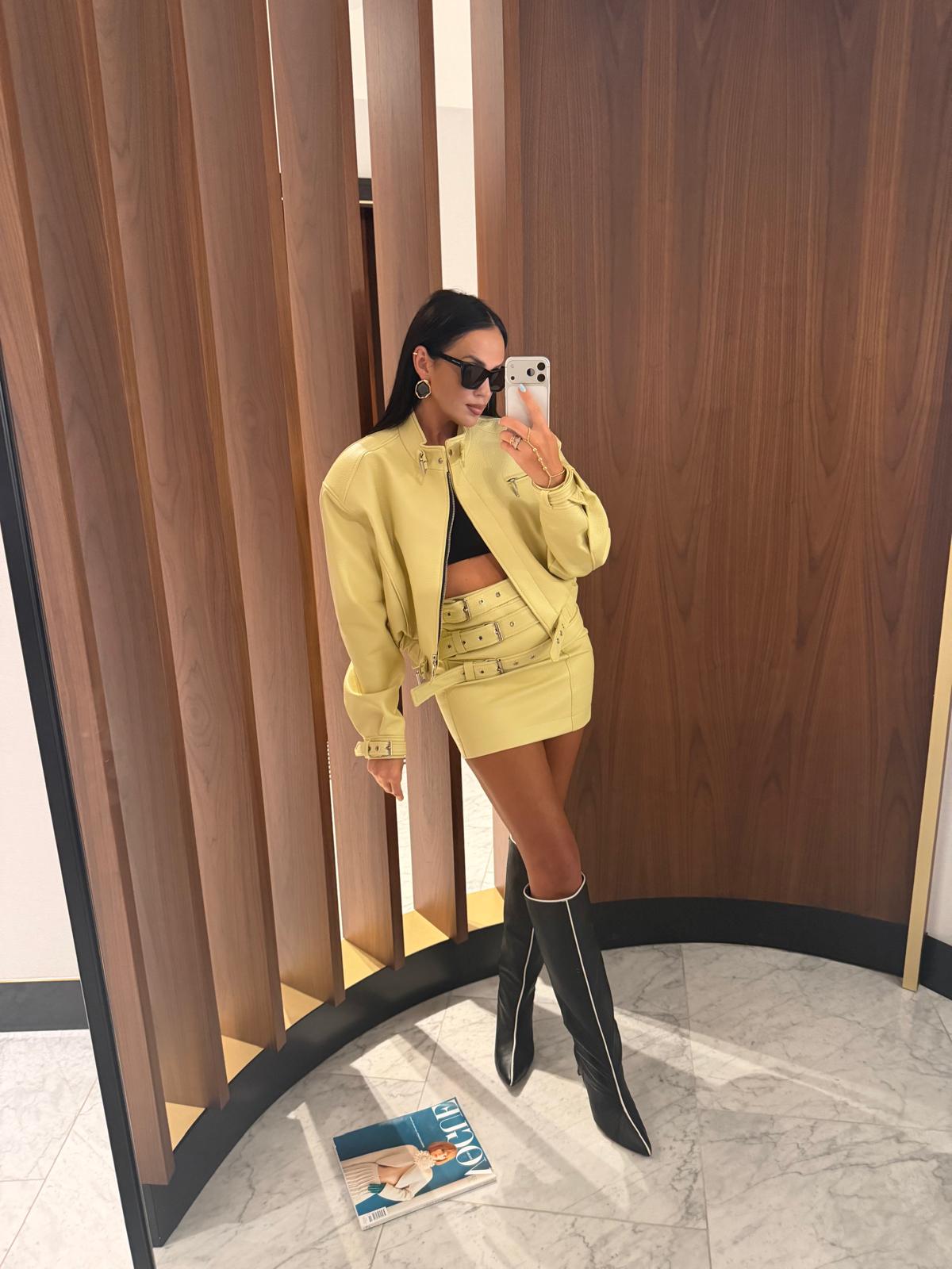 Komplet spódnica i kurtka