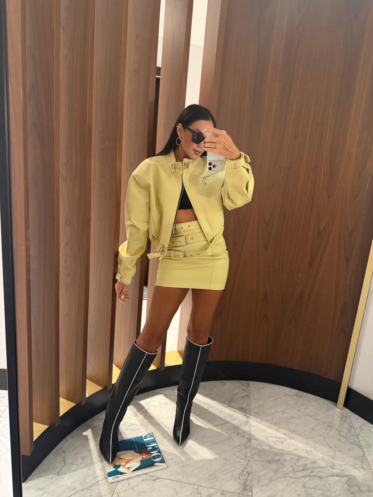 Komplet spódnica i kurtka