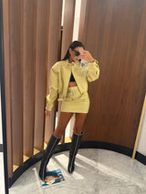 Komplet spódnica i kurtka