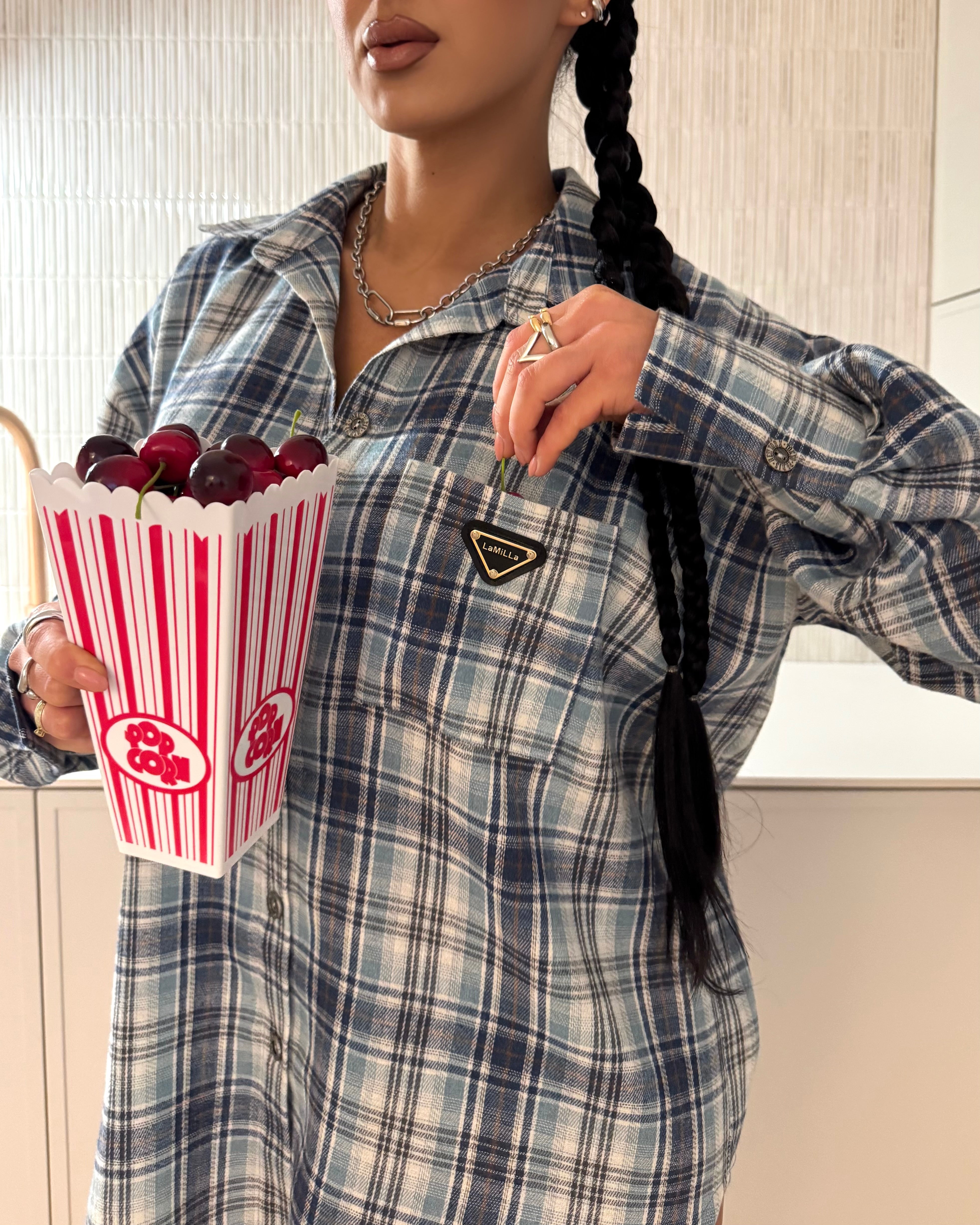 Koszula w kratę Kalra