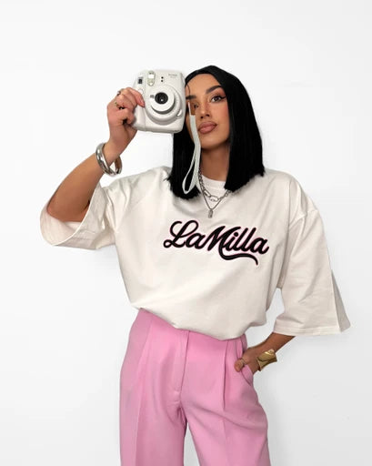 Biały t-shirt Bella