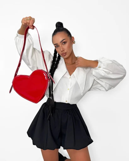 Torebka w kształcie serca